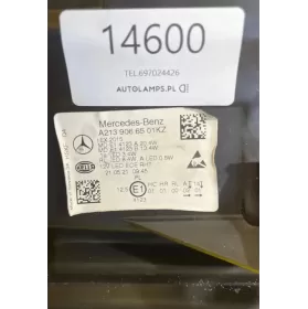 14600 фара передняя Mercedes-Benz E W213 2016