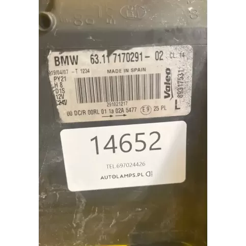 14652 фара передняя BMW 1 E82 E88 2007