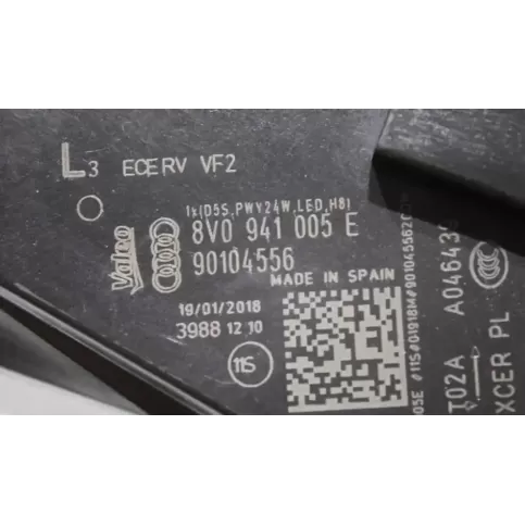 39881210 фара передня Audi A3 S3 8V 2018