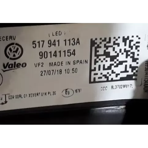 517941113A фара передня Volkswagen Golf VII 2017
