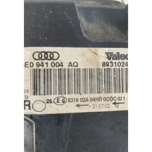 89310240 фара передня Audi A4 S4 B6 8E 8H 2004