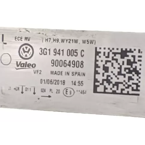 90064908 фара передняя Volkswagen PASSAT B8 2016