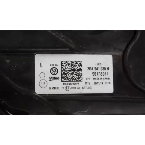 90138911 фара передняя Volkswagen T-Roc 2018