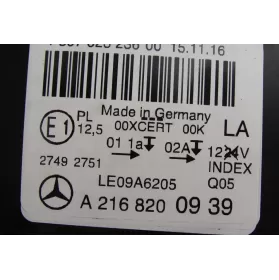 LE09A6205 фара передняя Mercedes-Benz CL C216 2016