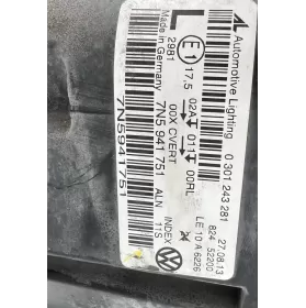 0301243281 фара передняя Seat Alhambra (Mk2) 2010