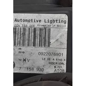 0922076901 фара передняя BMW X5 E70 2008