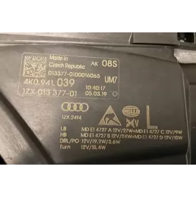 1337701000 фара передняя Audi A6 S6 C8 4K 2019
