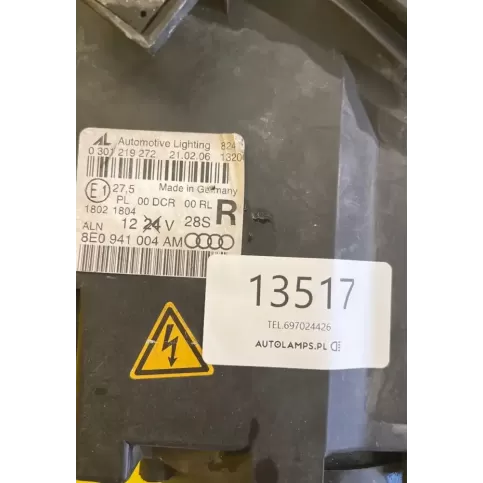 13517 фара передняя Audi A4 S4 B5 8D 2006