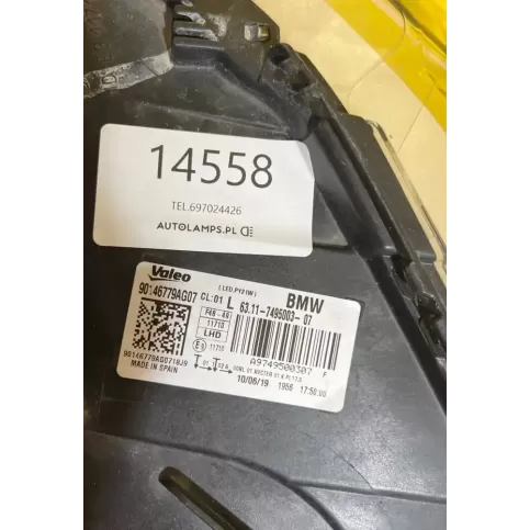14558 фара передняя BMW X1 E84 2015