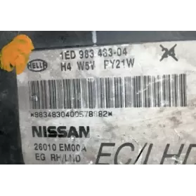 1ED98348304 фара передняя Nissan Tiida C11 2007