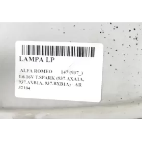 20A122 фара передня Alfa Romeo 147 2001