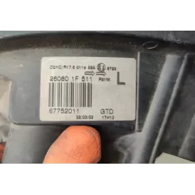 67752011 фара передняя Nissan Micra 2001