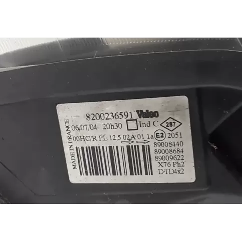 8200236591 фара передня Renault Kangoo I 2005