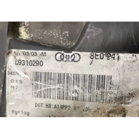 89310290 фара передня Audi A4 S4 B6 8E 8H 2003