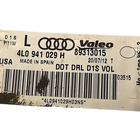 89313015 фара передня Audi Q7 4L 2012