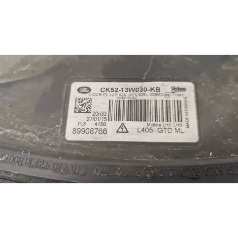 CK5213W030KB фара передняя Land Rover Range Rover L405 2015