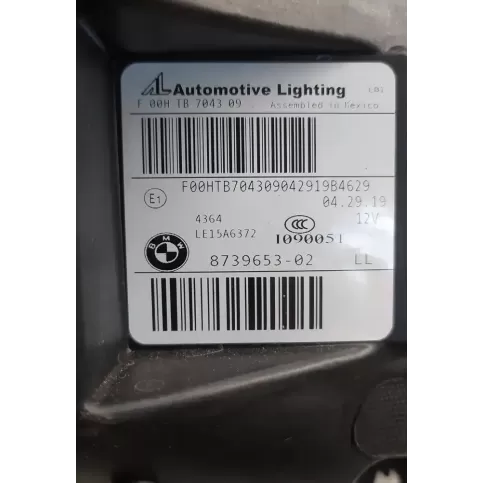 F00HTB704309 фара передняя BMW X4 G02 2019
