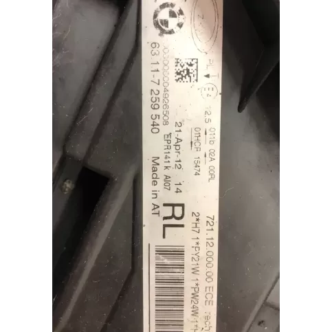 011502A00AL фара передняя BMW 3 F30 F35 F31 2011