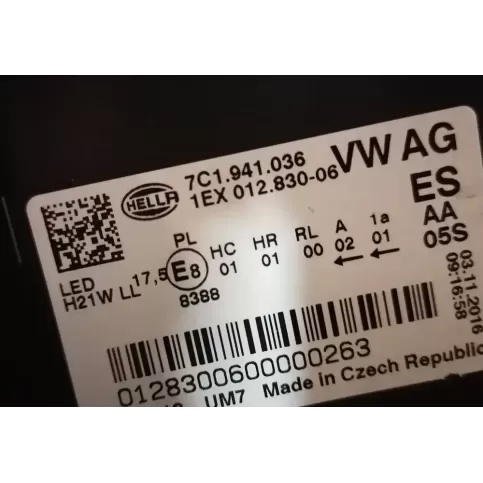 0128300600000263 фара передняя Volkswagen Crafter 2020