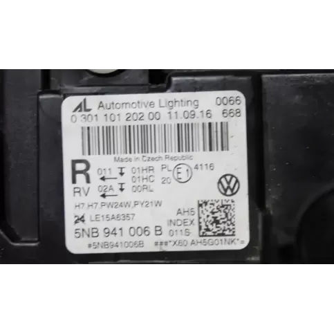 030110120200 фара передня Volkswagen Tiguan 2016