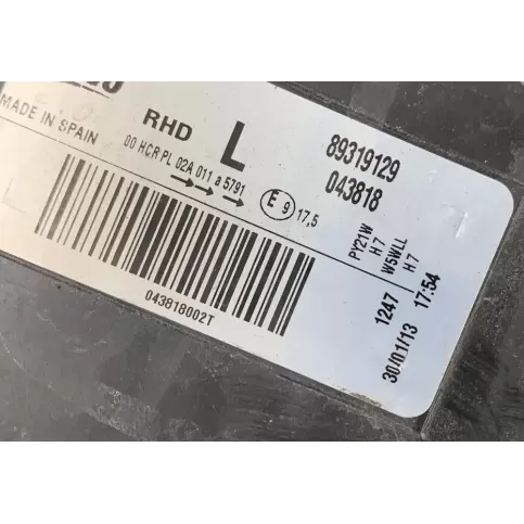 043818002T фара передняя Seat Ibiza IV (6J,6P) 2011