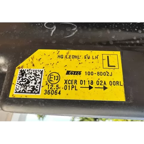 1008002J фара передняя Nissan Qashqai J12 2022