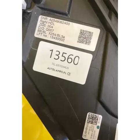 13560 фара передняя Mercedes-Benz GLC X253 C253 2022