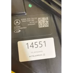 14551 фара передняя Mercedes-Benz GLC X253 C253 2022