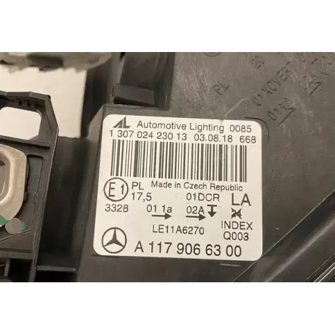 1611A6270 фара передняя Mercedes-Benz CLA C117 X117 W117 2017