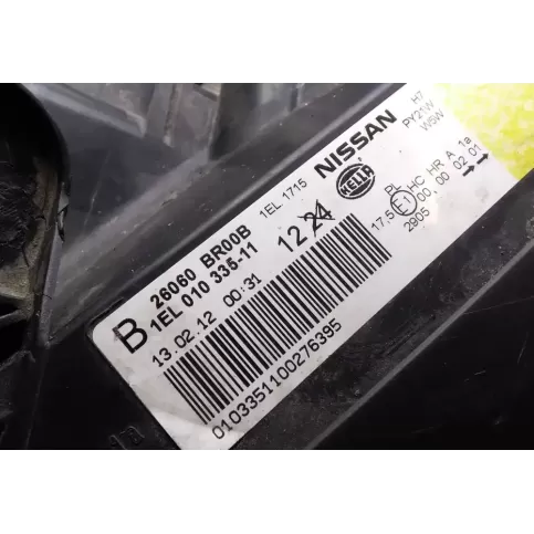 1EL01033511 фара передняя Nissan Qashqai+2 2011