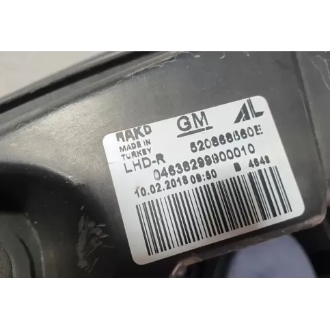 520868560E фара передня Opel Corsa E 2014