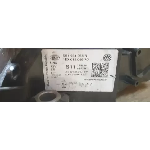 5G1941036N фара передня Volkswagen Golf VII 2016
