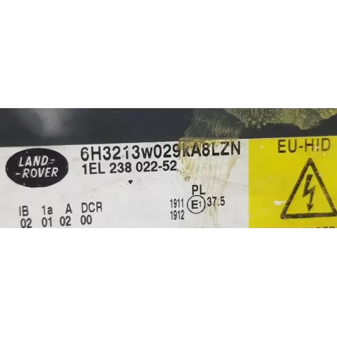 6H3213W029KA8LZN фара передня Land Rover Range Rover Sport L320 2005