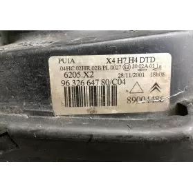 89004493 фара передняя Citroen C5 2003