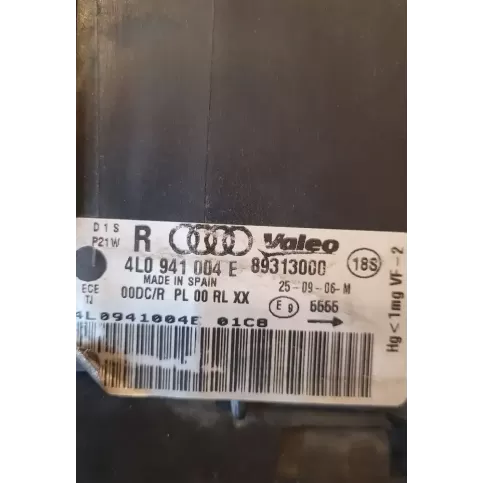 89313000 фара передня Audi Q7 4L 2007