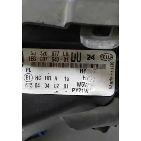 90520877 фара передня Opel Astra G 1999