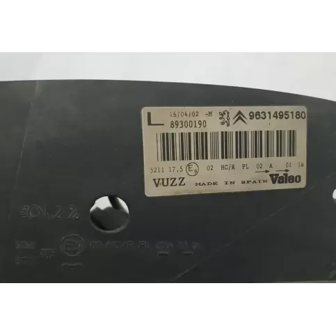 963149518089300190 фара передняя Citroen Xsara Picasso 2003