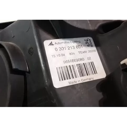 9656669080 фара передняя Peugeot 407 2004