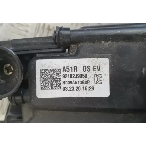 J992121020 фара передня Hyundai Kona 2018