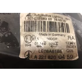 LE08A6186 фара передняя Mercedes-Benz S W221 2009