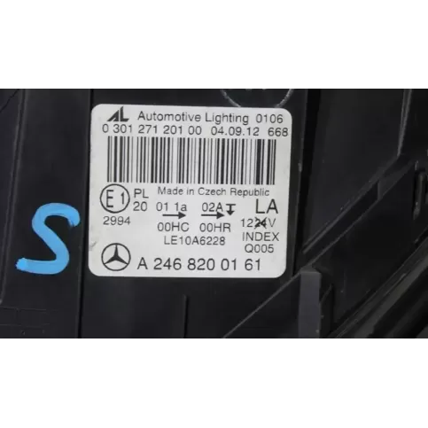 LE10A6228 фара передняя Mercedes-Benz B W246 W242 2011