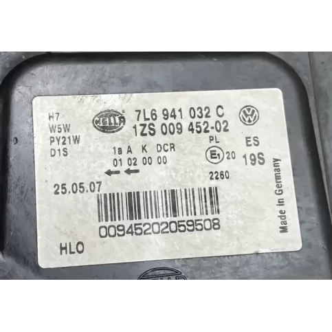 00945202059508 фара передняя Volkswagen Touareg I 2009