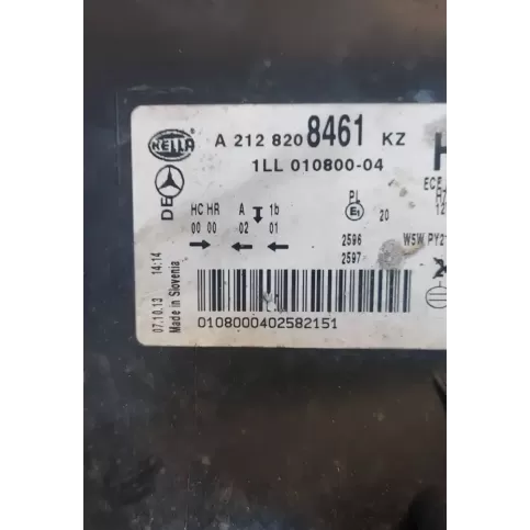 0108000402582151 фара передняя Mercedes-Benz E W212 2011