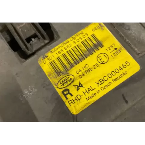 0301185602 фара передняя Land Rover Range Rover Sport L320 2005