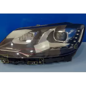 030124228107 фара передняя Volkswagen Sharan 2012