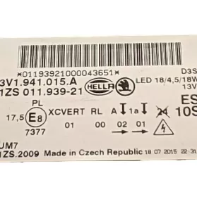 119392100004365 фара передня Skoda Superb B8 (3V) 2015
