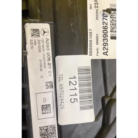 12115 фара передняя Mercedes-Benz EQS V297 2022