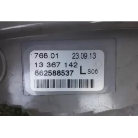 13368708 фара передняя Opel Astra J 2009
