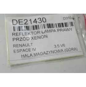 15566000 фара передняя Renault Espace - Grand espace IV 2002