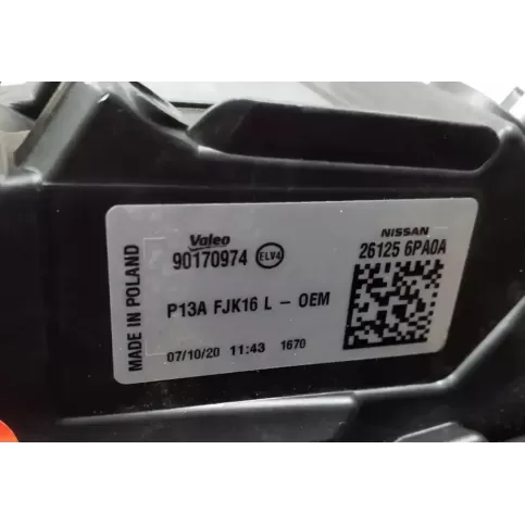 261256PA0A фара передняя Nissan Juke II F16 2021